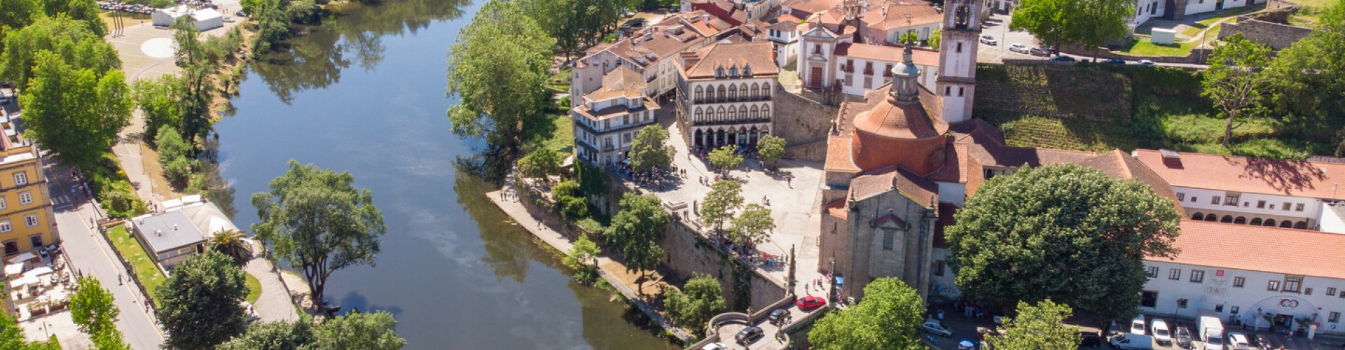 Scenic view of Amarante, PT