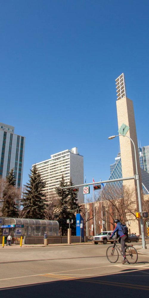 Edmonton hotel corridor