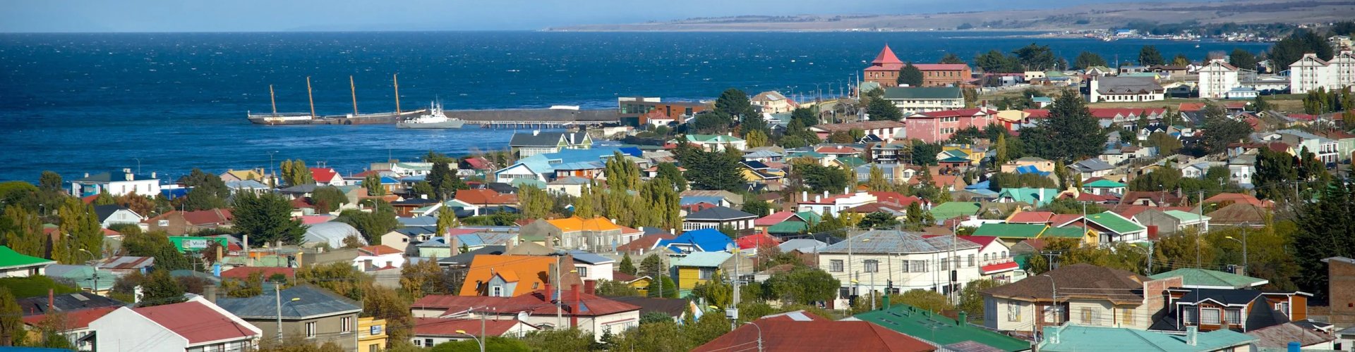 Sunset in Punta Arenas, Chile