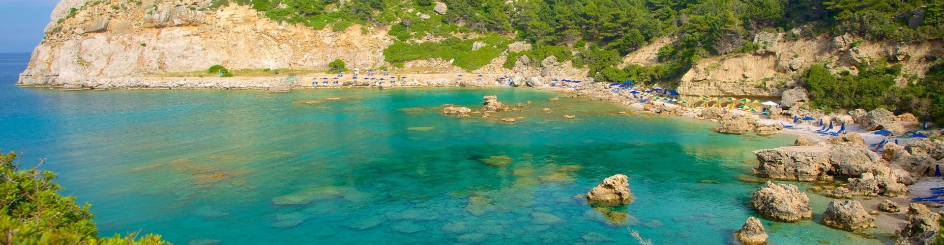 Sunset in Faliraki, Rhodes