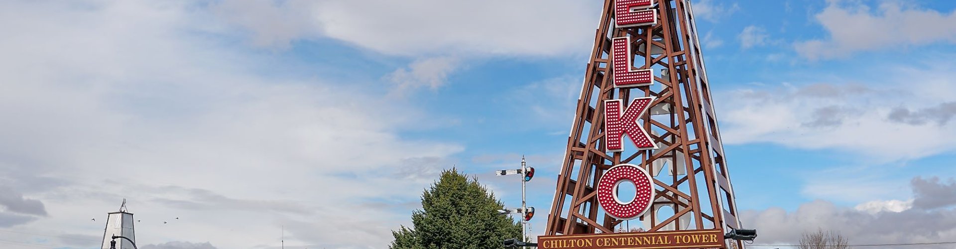 Sunset over Elko, Nevada