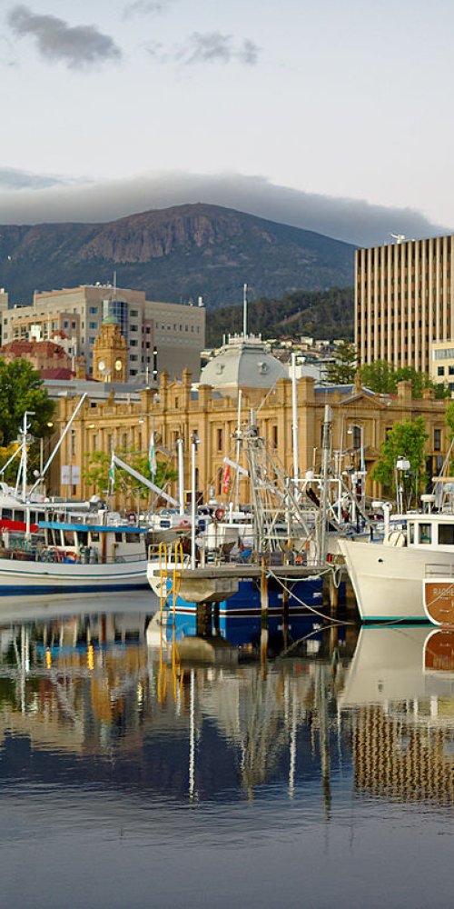 Hobart accommodation view