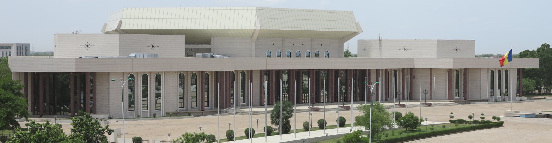 View of Ndjamena, TD at dusk