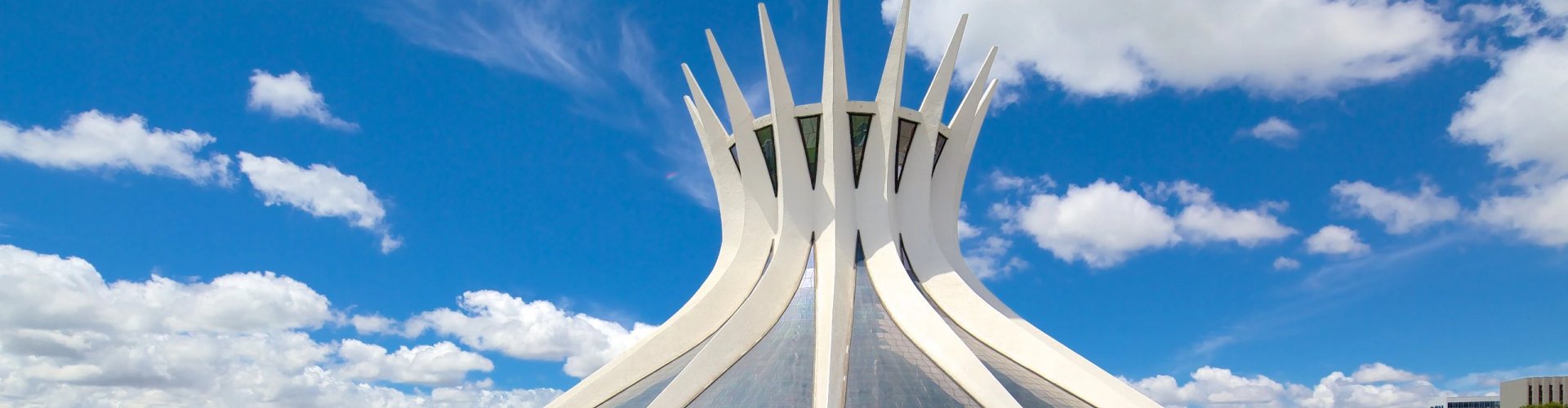 Brasilia cityscape at dusk