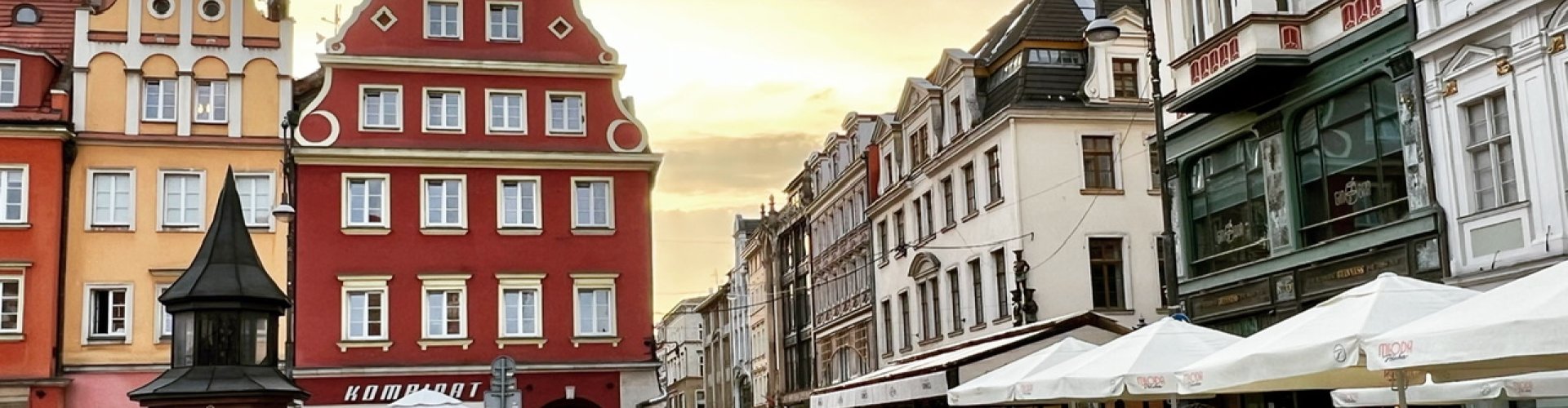 Scenic view of Wrocław, PL