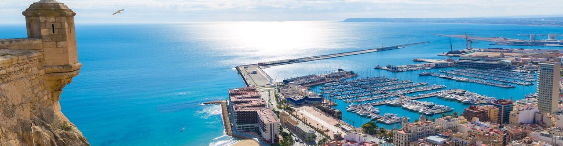 Beautiful Alicante coastline