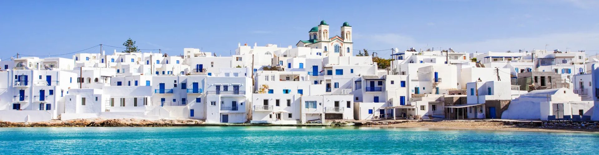 Páros landscape view