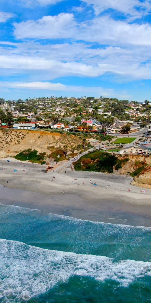 Solana Beach neighbourhood scene