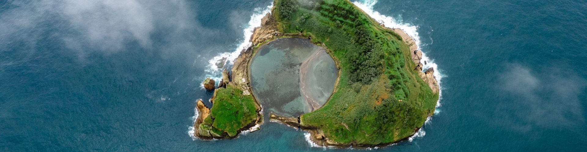 Sunset view over São Miguel, PT
