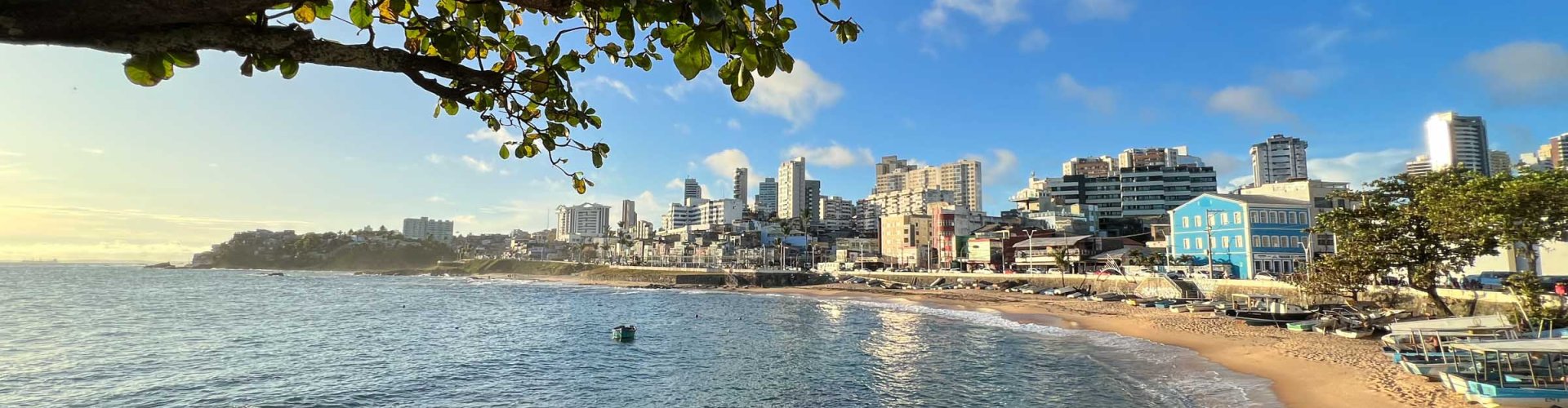 Sunset over Rio Vermelho