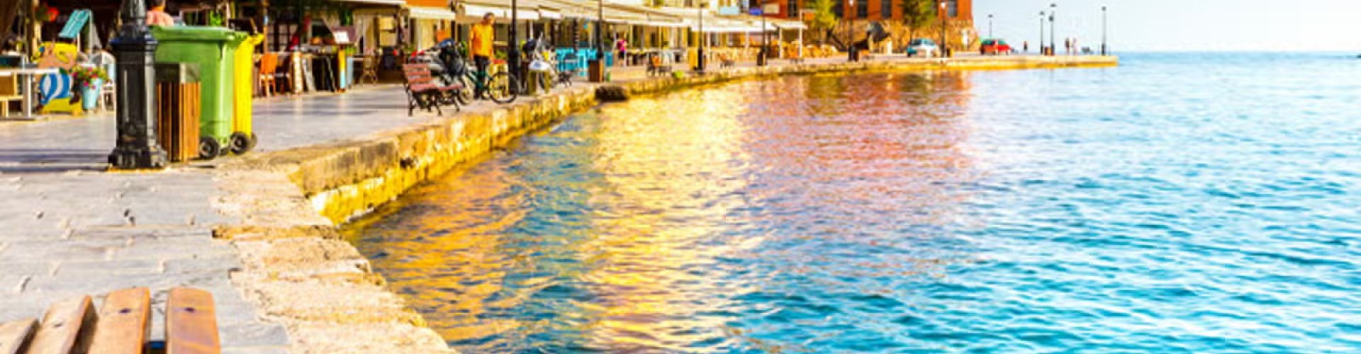 Chania, Crete, sunset view